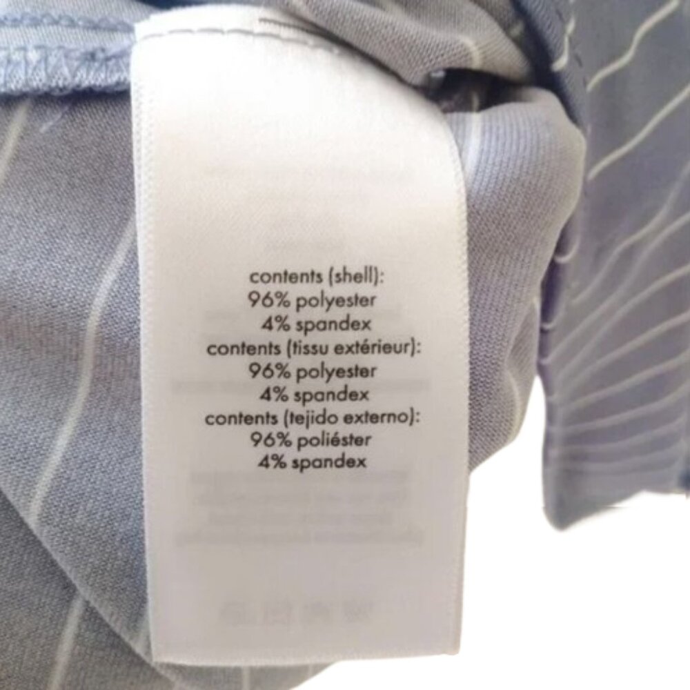 Danielle Bernstein Button Down Pinstripe Top - image 6